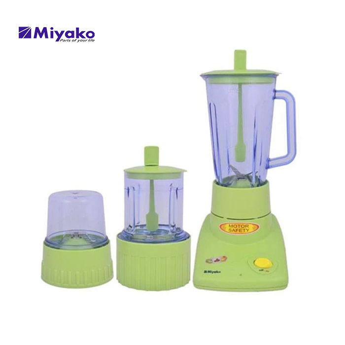 Miyako Blender Gelas 1 Liter 3in1 - BL302GSG | BL-302 GSG